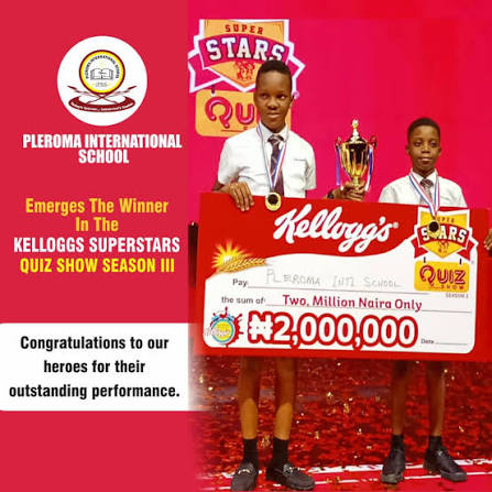 Students participating in a school activity