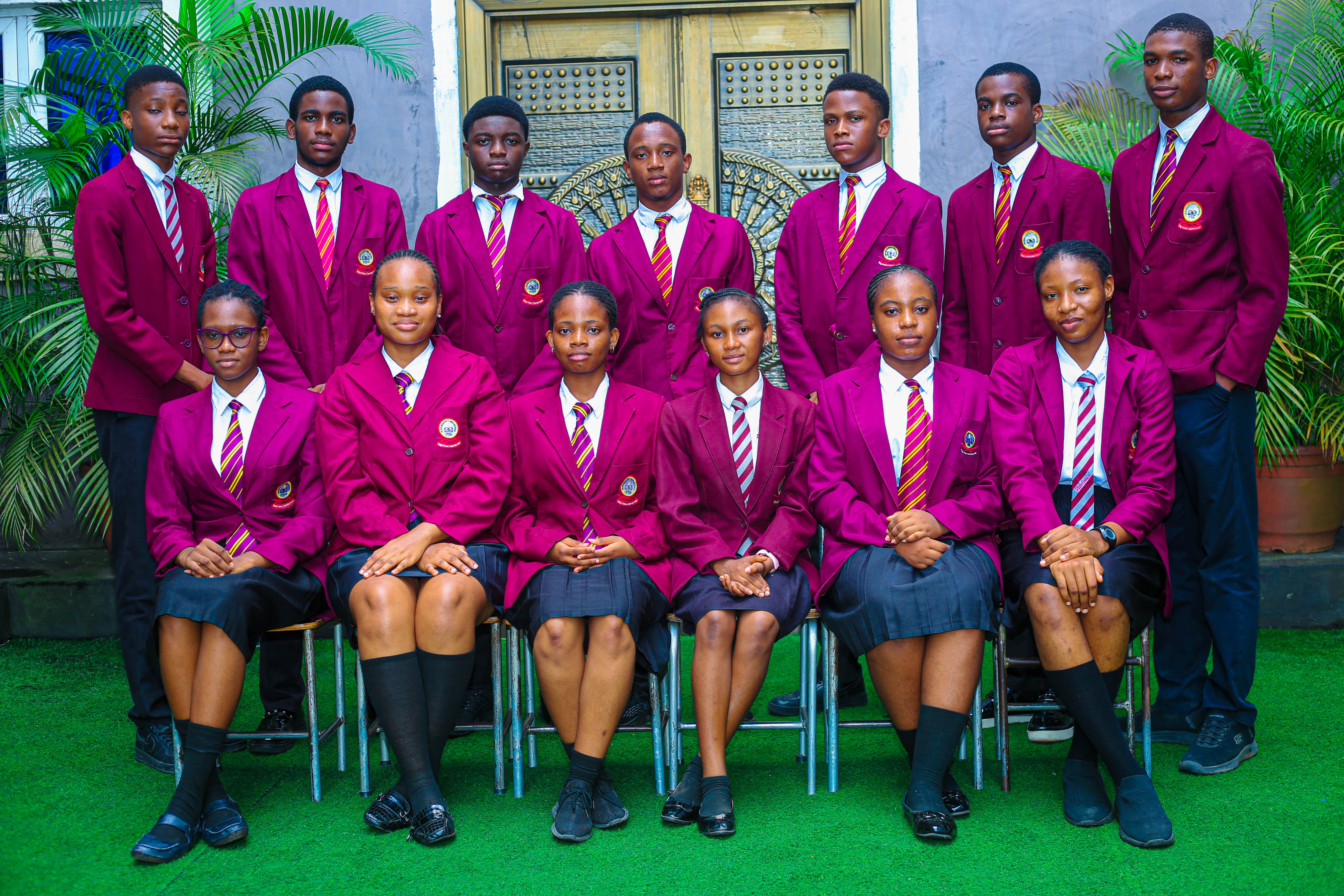 Pupils participating in a classroom learning activity